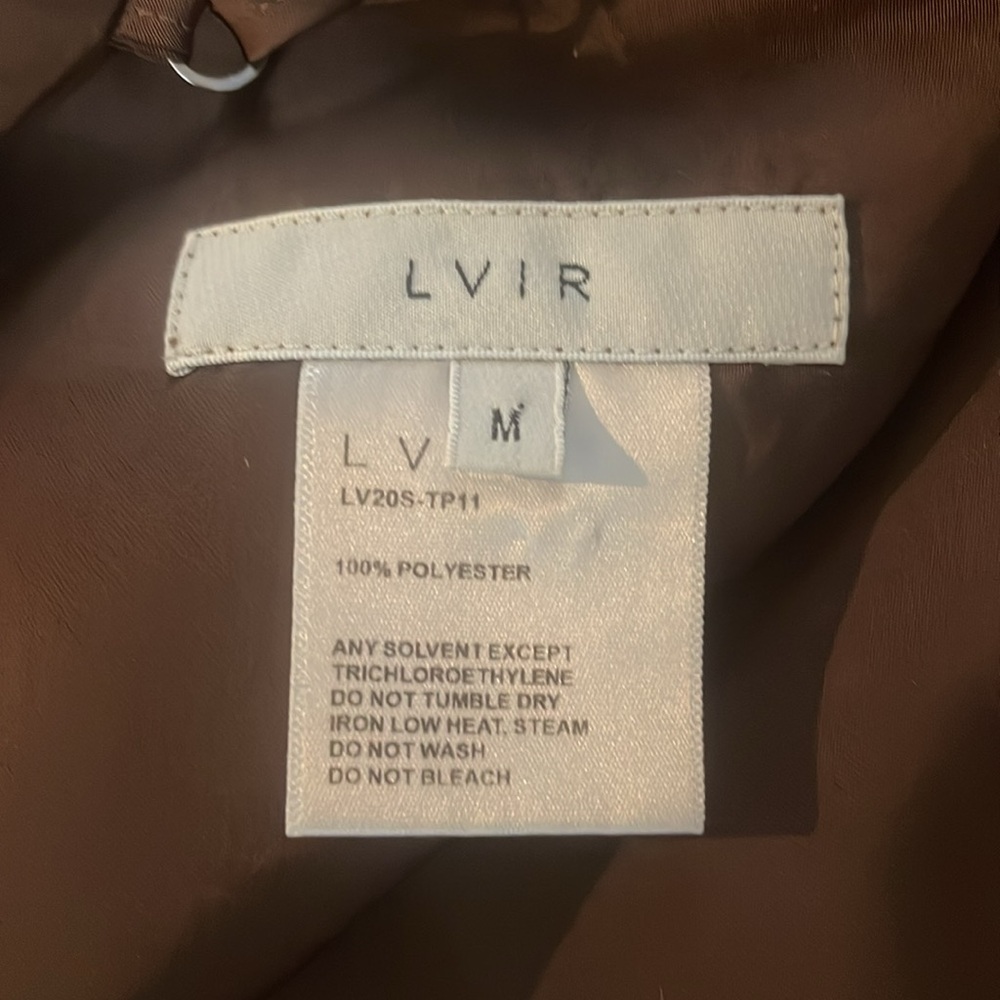 LVIR Brown Halter Top - Picture 5 of 6